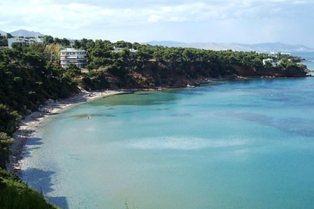 The White House Beach Villa Rafína المظهر الخارجي الصورة